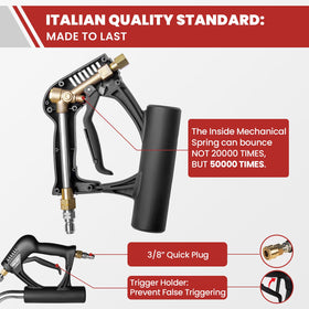 WOJET dual-nozzle system delivers wide cleaning coverage