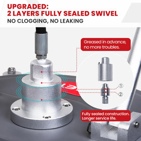 WOJET high-density plastic body withstands high pressure for lasting durability.