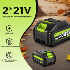 WOKEGI 5+1 turbo modes provide flexible power for various tasks.
