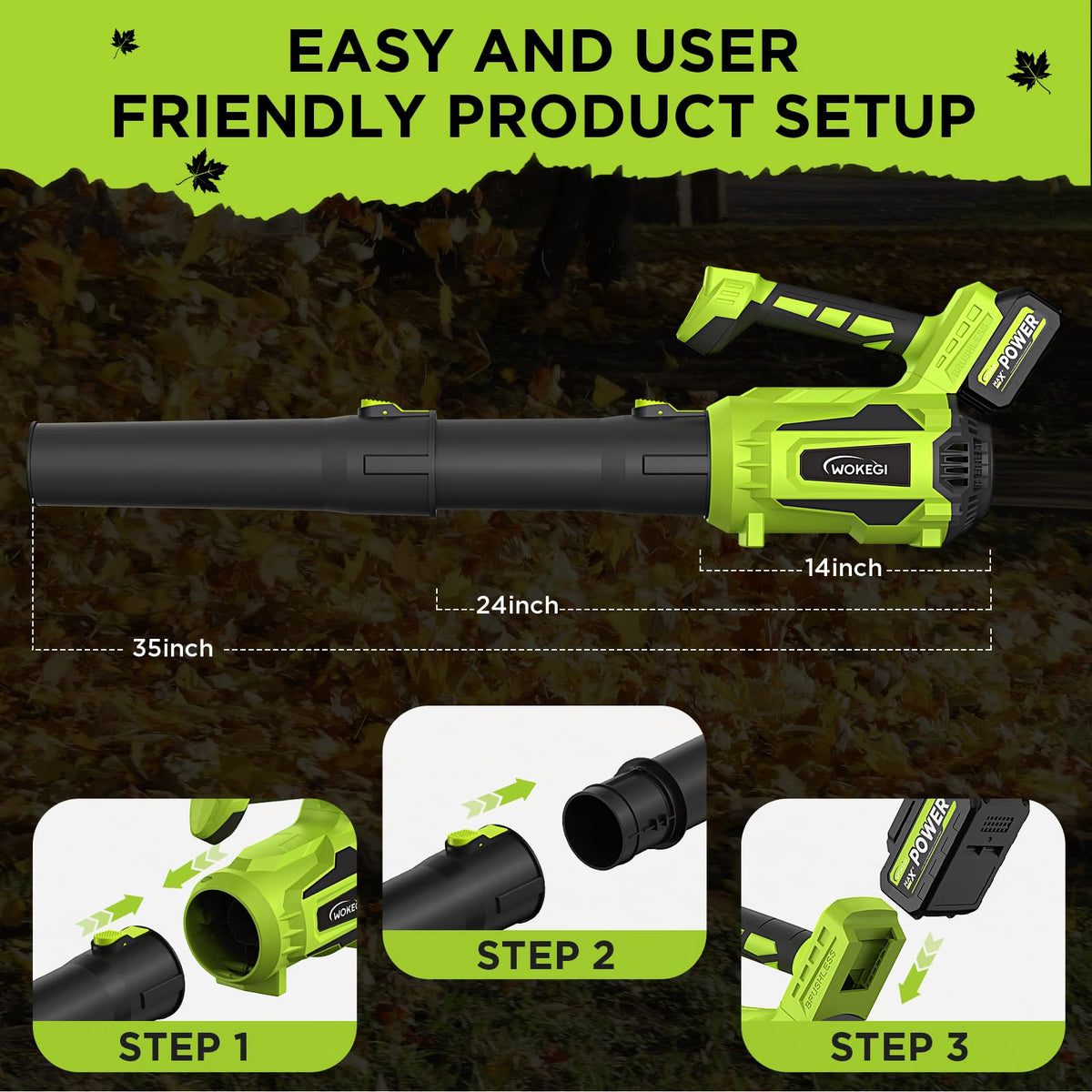 WOKEGI out-of-the-box kit includes all essentials for immediate use.