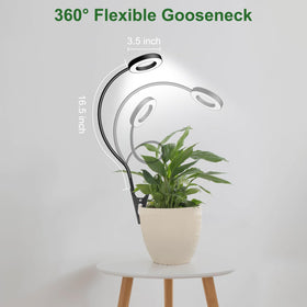 Wolezek 2in1 grow light timer options 6, 12, 16 hours for automation