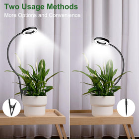 wolezek 360deg gooseneck lets you aim light precisely for leafy growth