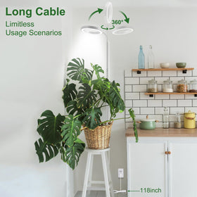 Wolezek Grow Light designed for in-pot installation without a floor base.