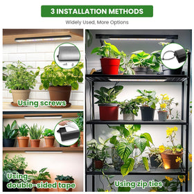 Wolezek grow light strip PC-cover protection keeps LEDs clean and long-lasting.