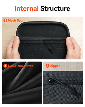 WOLFBOX compact travel design fits in a glove box or desk drawer