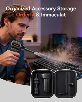 WOLFBOX case fabric is splash-proof protecting against spills and dust