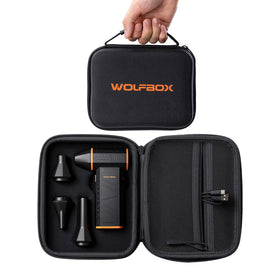 WOLFBOX MF50 case with perfect fit interior cushions protects your duster during transport