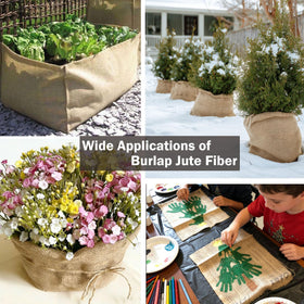 WOLOGO burlap tree wrap on trunk illustrating plant protection benefits
