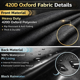 WOMACO cover is easy to install and remove with a convenient handle