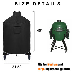 WOMACO measuring guide helps you pick the right size for Big Green Egg
