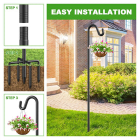 Womnwomn Easy installation with no tools for quick setup in your garden.