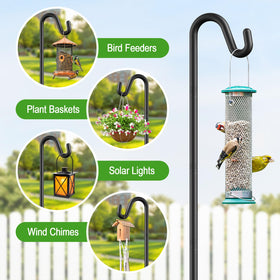 Womnwomn stable hook holds feeders securely, reducing sway