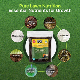 Wonder Soil resealable bag keeps the mix dry for later use