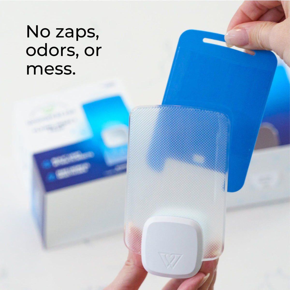 Wondercide plug-in trap operating quietly in living spaces