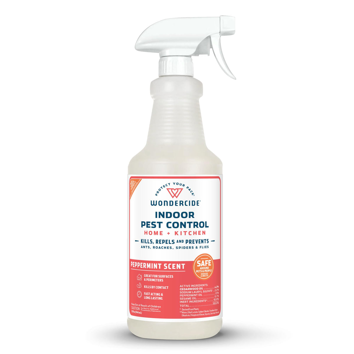 Wondercide indoor pest control spray bottle pour for quick pest control