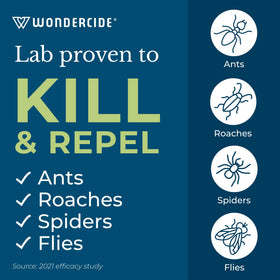 Wondercide Indoor Pest Spray kills and repels pests with plant-based ingredients.