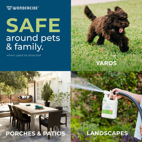 Wondercide safe-around-pets-kids formula enables family-friendly use.