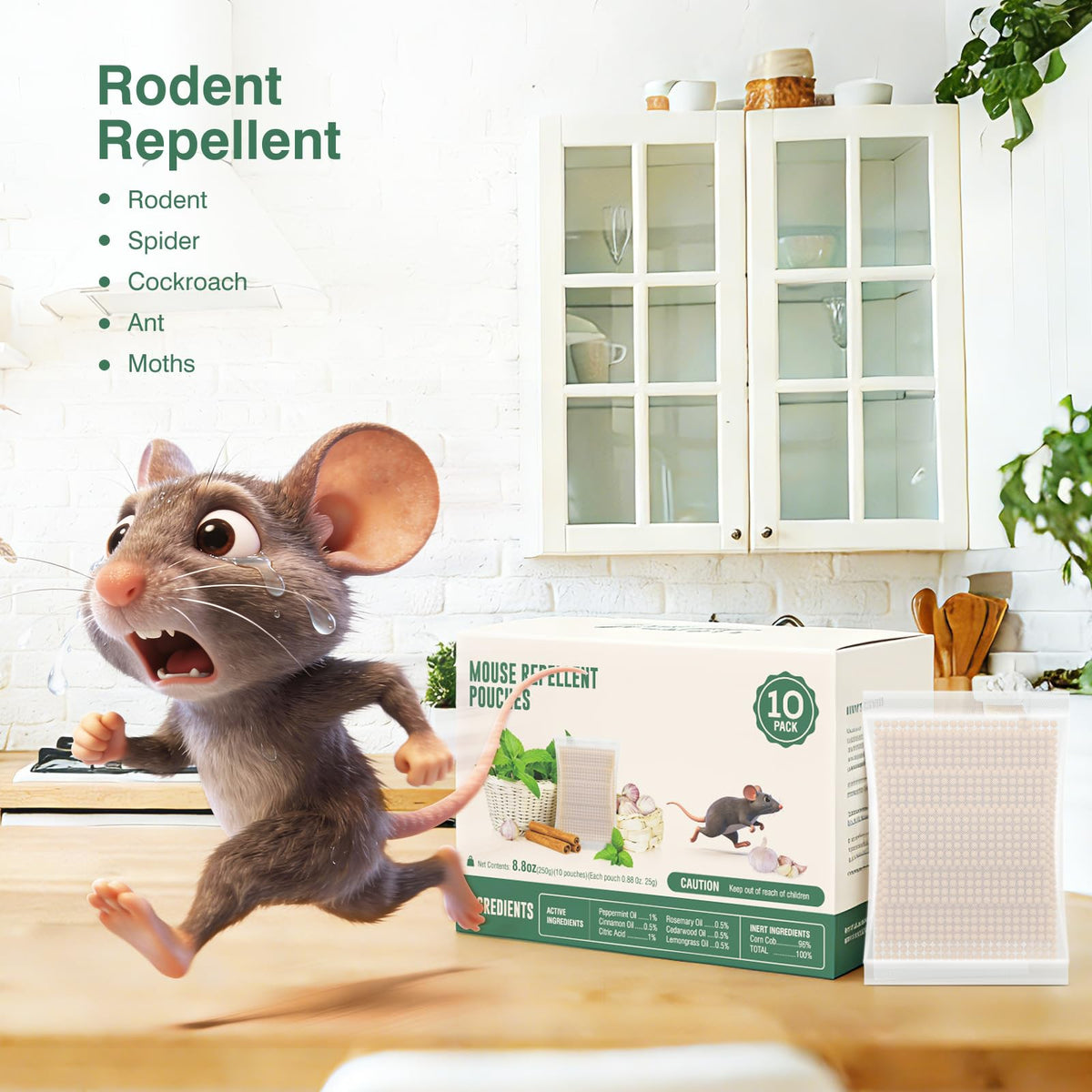 Sealed packaging preserves freshness for when you're ready to use.