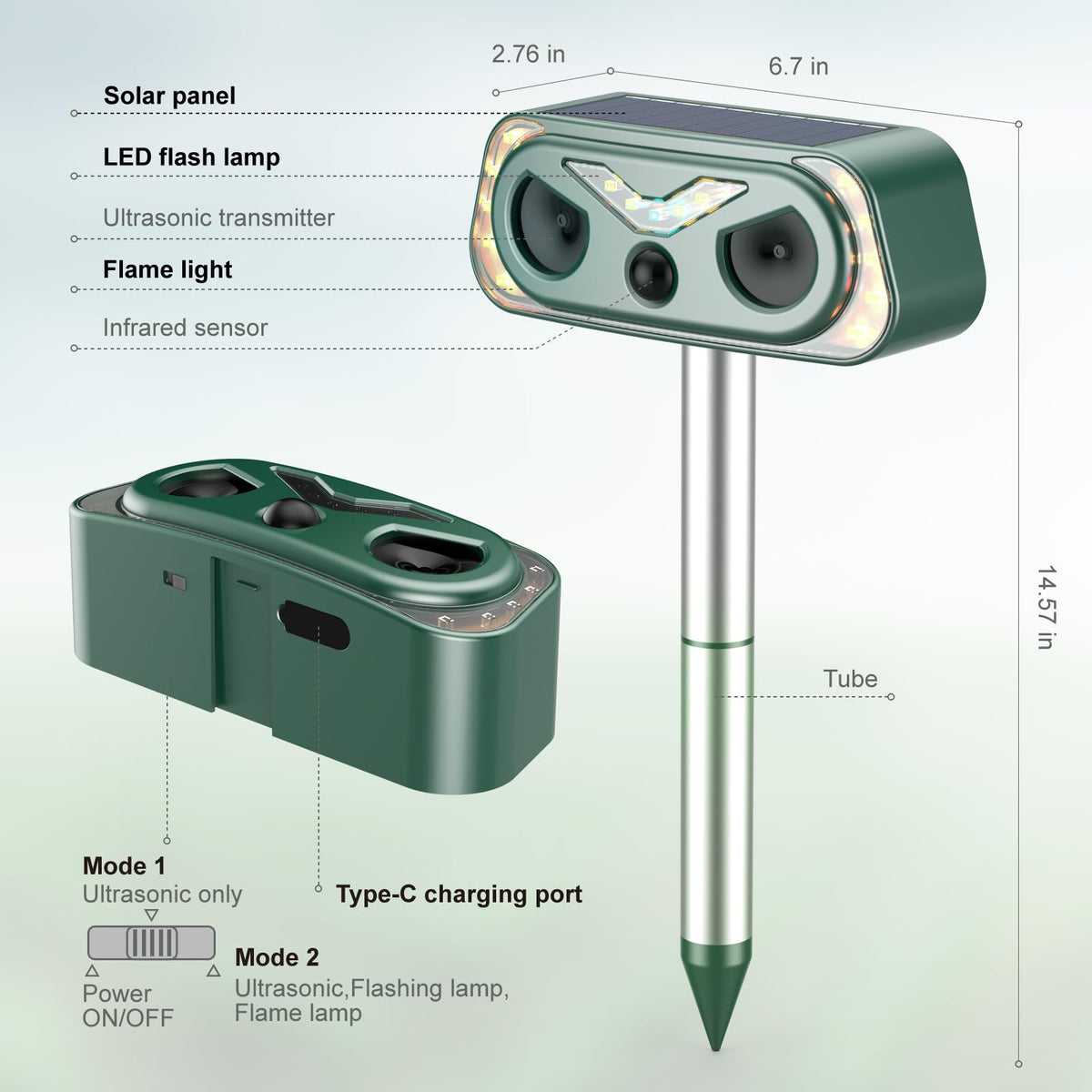 WonderMar solar panel powers eco-friendly outdoor operation.