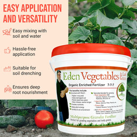 WonderTree Eden neem-matrix enriched formula strengthens roots and soil health