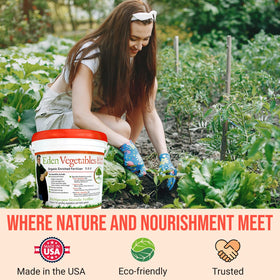 WonderTree Eden organic enriched granular fertilizer for sustainable gardening
