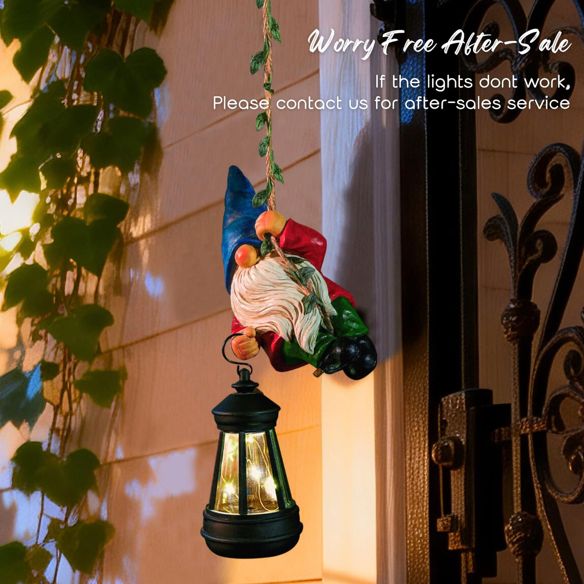 WONDHOME gift-ready gnome statue for garden lovers and moms