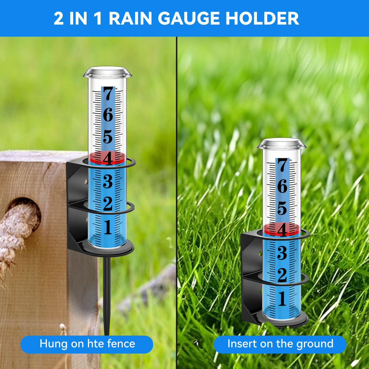 WondMall red float inside enables quick rainfall interpretation.