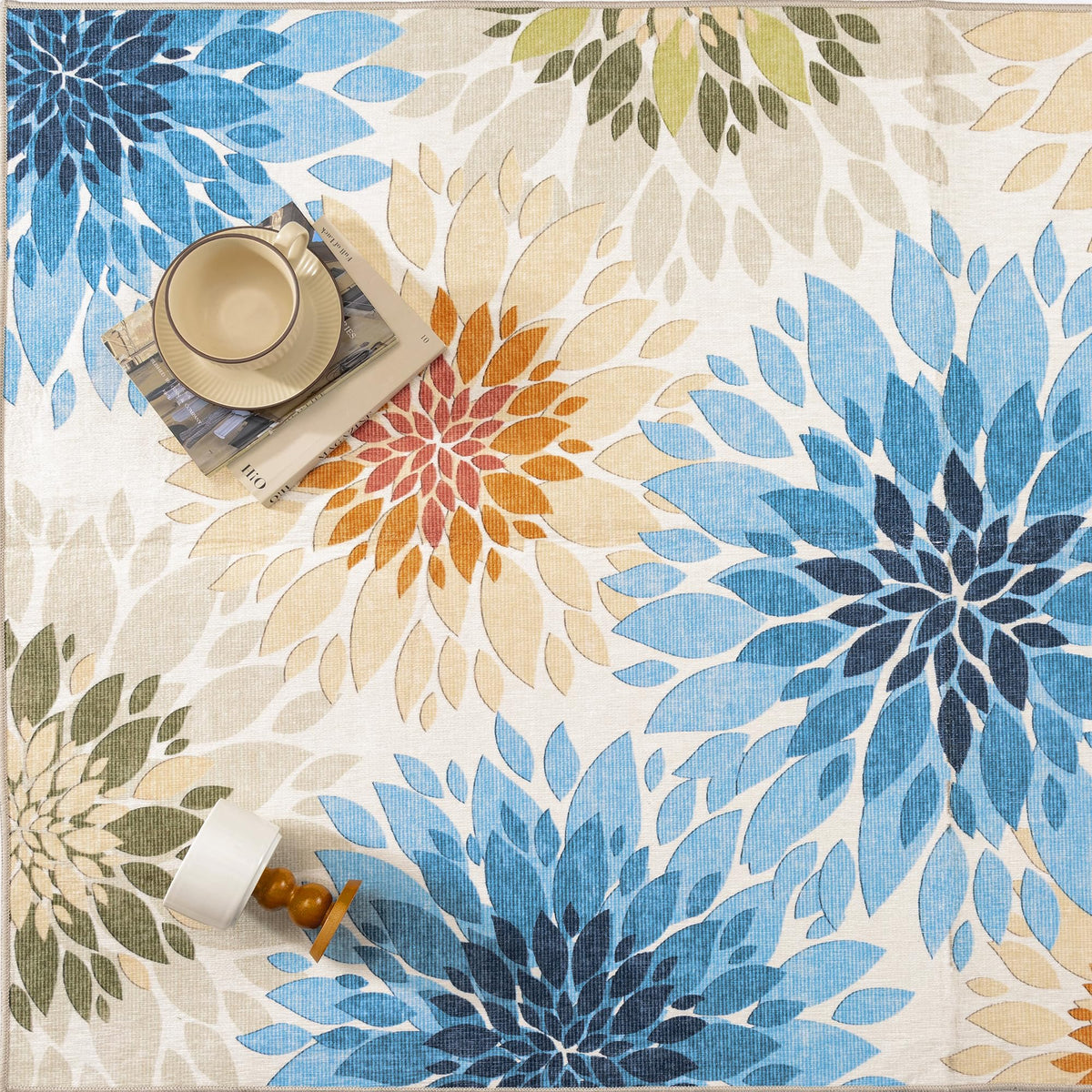 WondRg waterproof patio rug supports everyday outdoor use and easy cleaning.