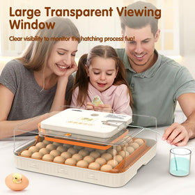 WONEGG horizontal turning tray illustrates smooth egg rotation for even heat