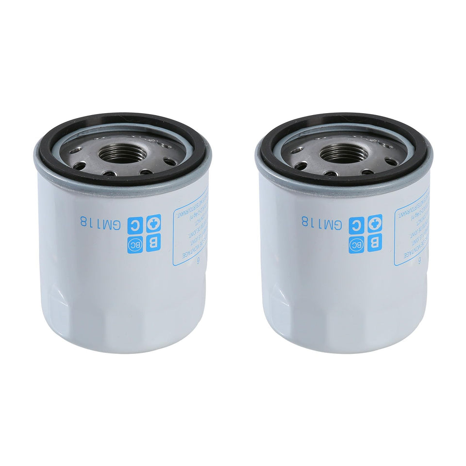 Woniu Auto oil filter 2-pack provides durable protection for Hydro-Gear transmissions.