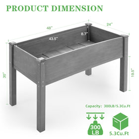 Wood-Natrl solid wood construction designed for durable outdoor use.