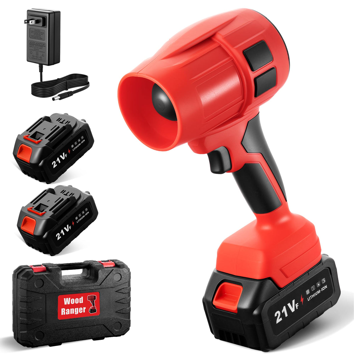 Wood Ranger Power Leaf Blower unit for cordless yard cleanup.