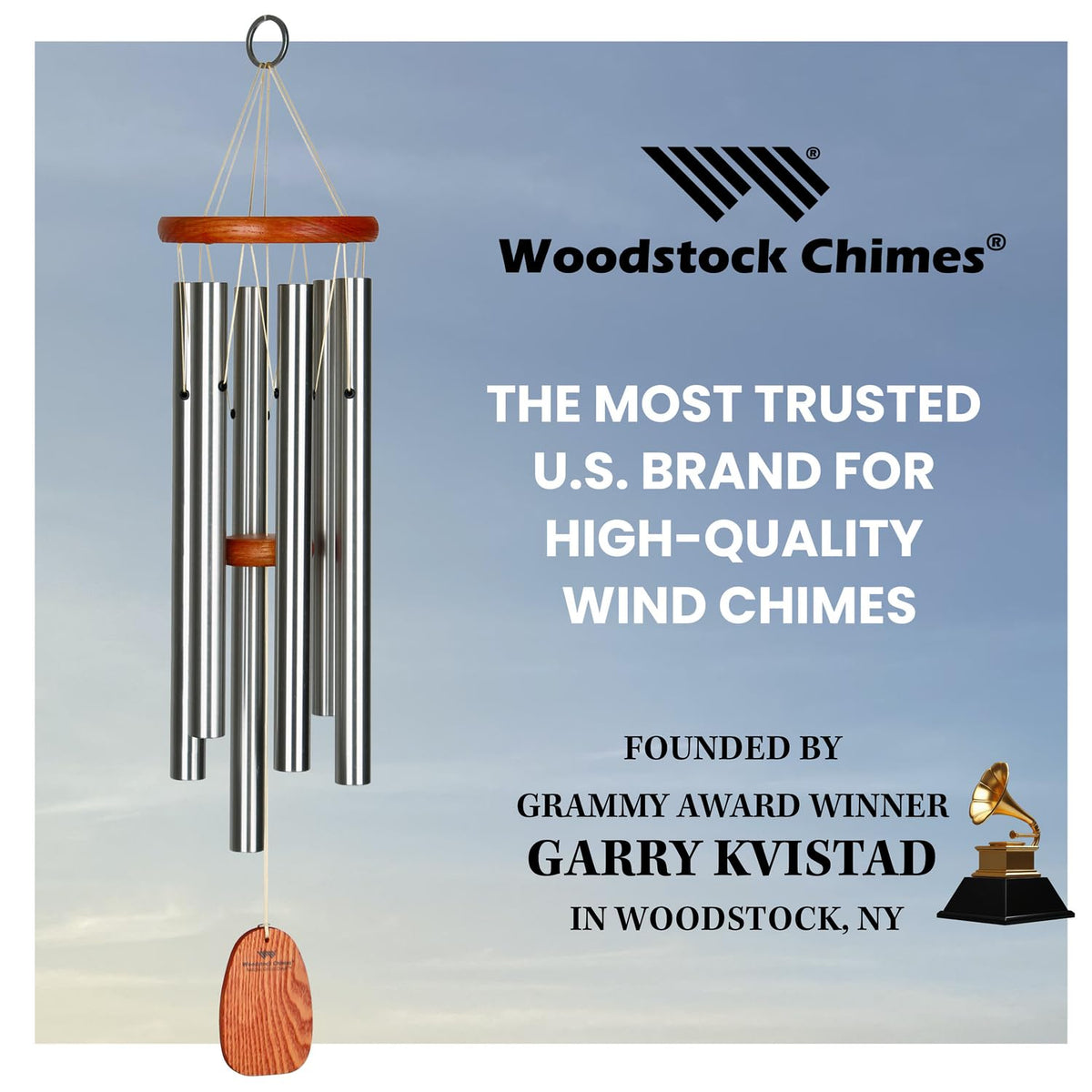 Woodstock Chimes brand heritage by Garry Kvistad.