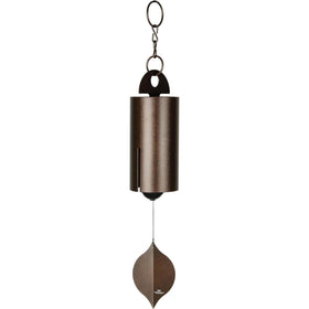 Woodstock Heroic Windbell 40-inch antique copper bell for deep outdoor ambience