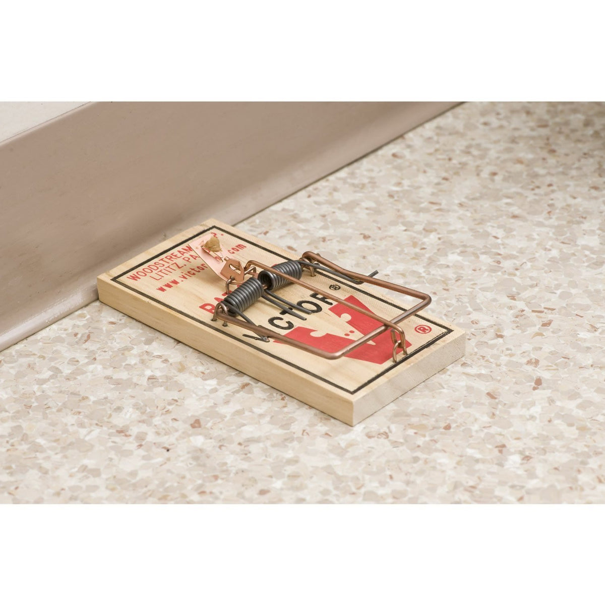 Compact, lightweight trap ideal for garages and basements with high activity