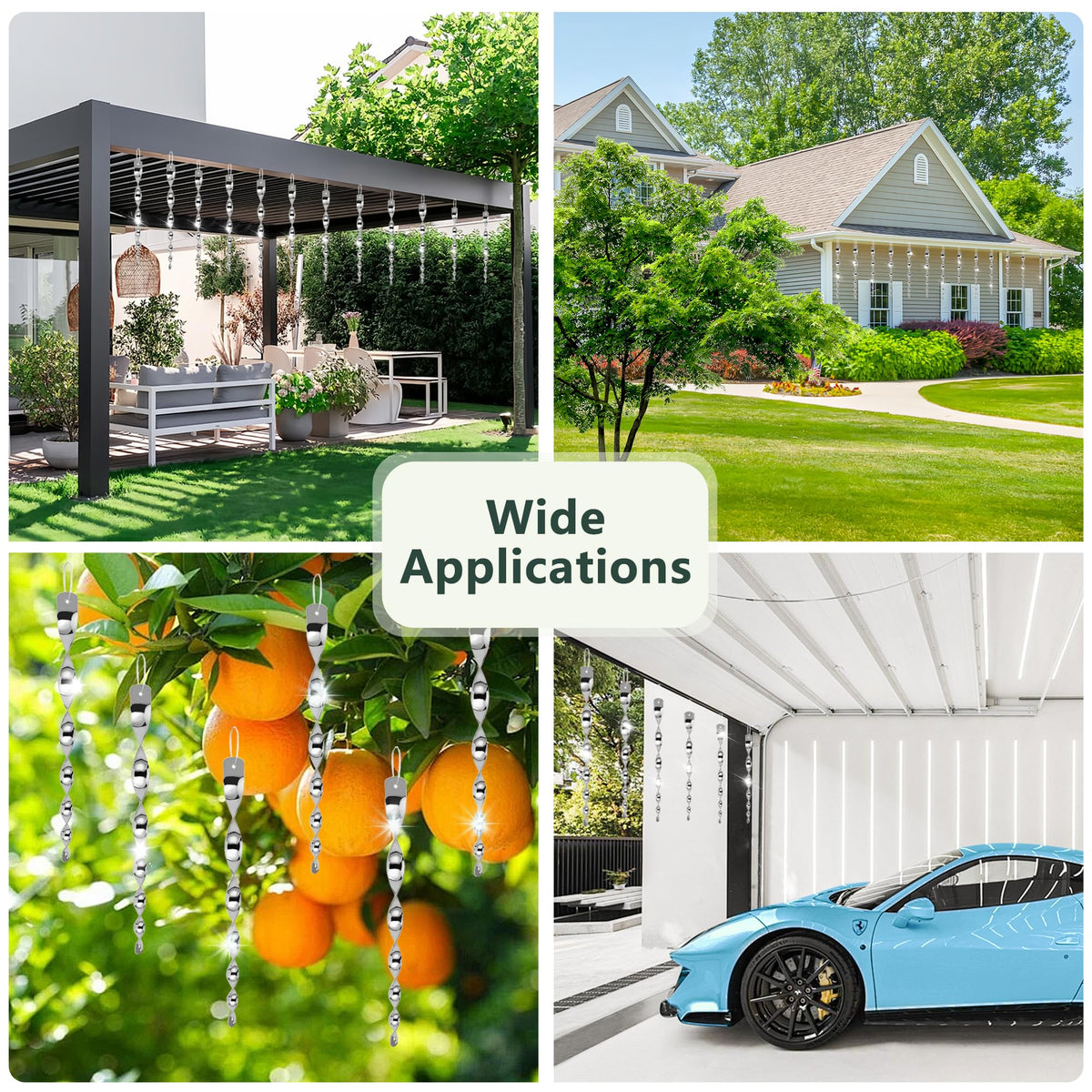 Woosuke rod ideal for gardens, patios, and cars.