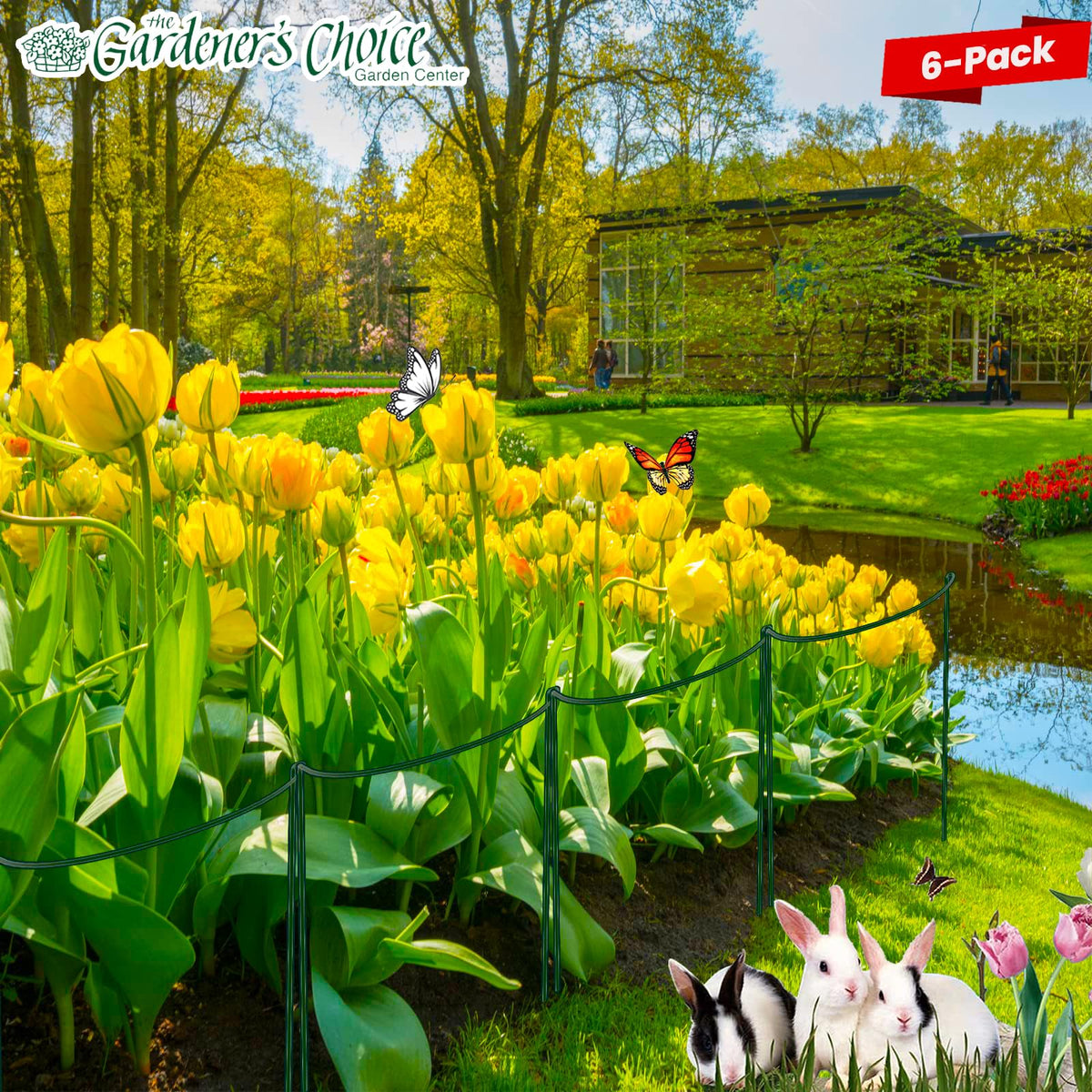 WooWellGoGoGo indoor-outdoor use stake system for versatile planting