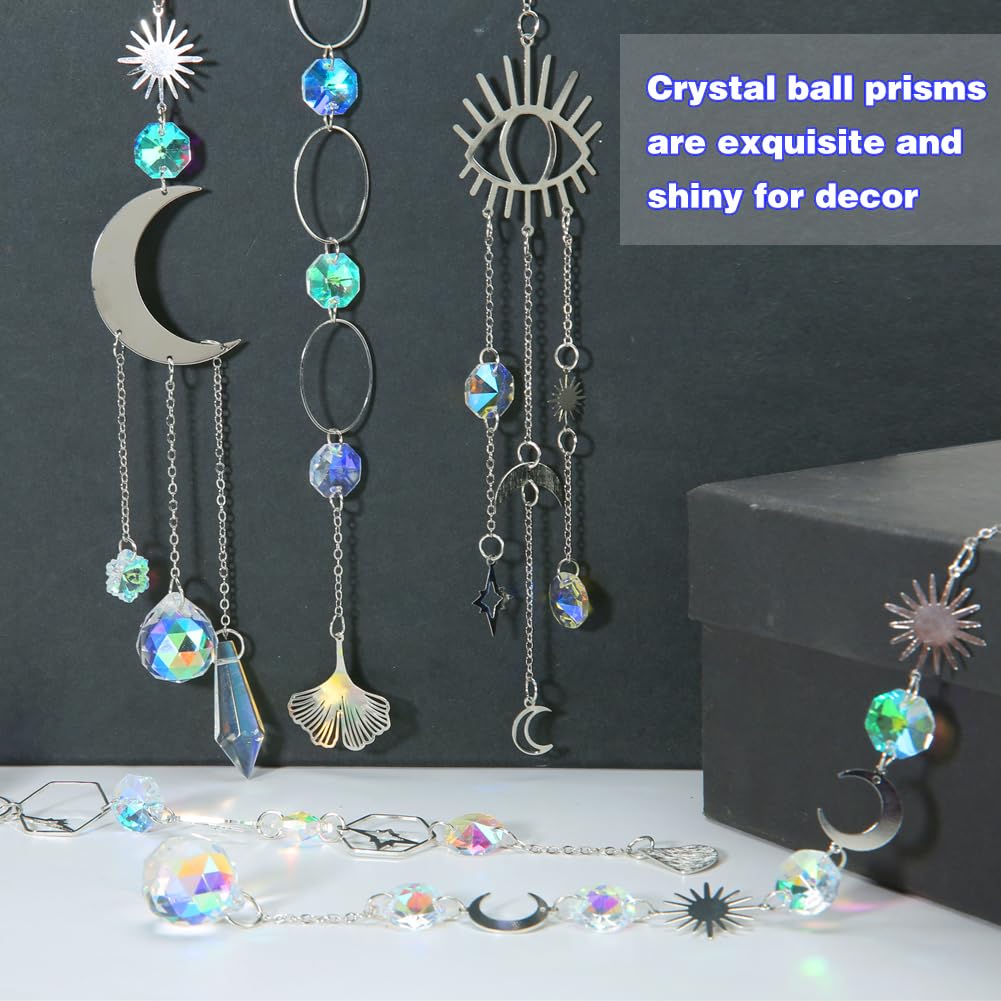Worgree car mirror pendant decor reflects cheerful light while driving