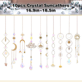 Worgree crystal suncatcher rainbow maker casts colorful light across rooms.
