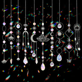 Worgree sun catcher prism pendant reflects sunlight to brighten indoor spaces