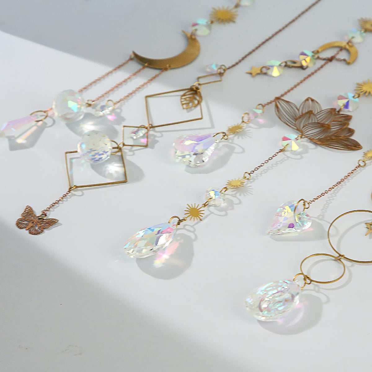 Worgree Suncatcher Hanging Prism for indoor and outdoor use adds colorful reflections