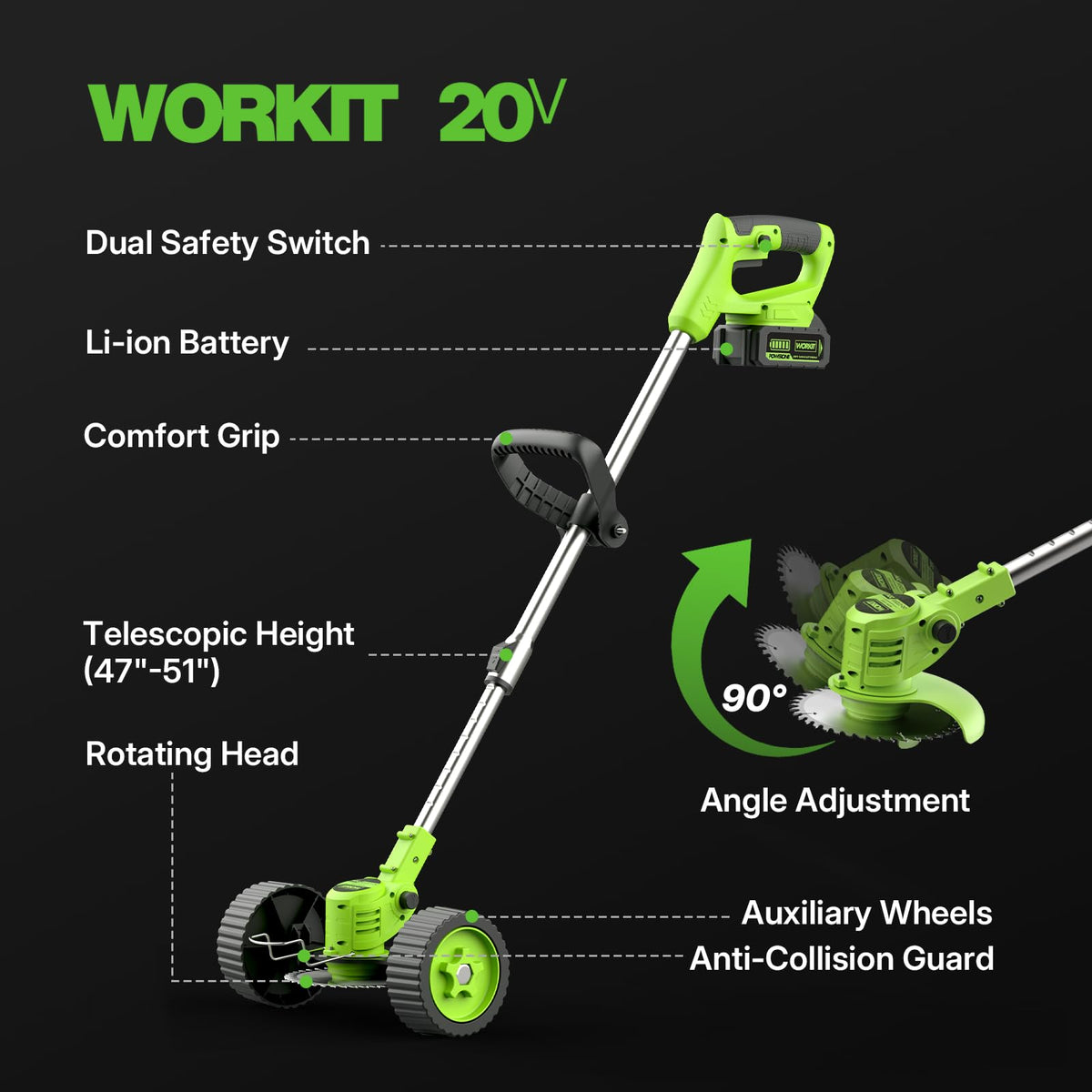 WORKIT compact-storage design saves space in the shed