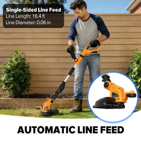 Worklife auto line feed system enabling continuous trimming