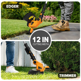 Worklife weed wacker compatible with Dewalt 20V Max battery