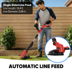 Worklife leaf blower delivers 450 CFM at 130 MPH for efficient debris removal.