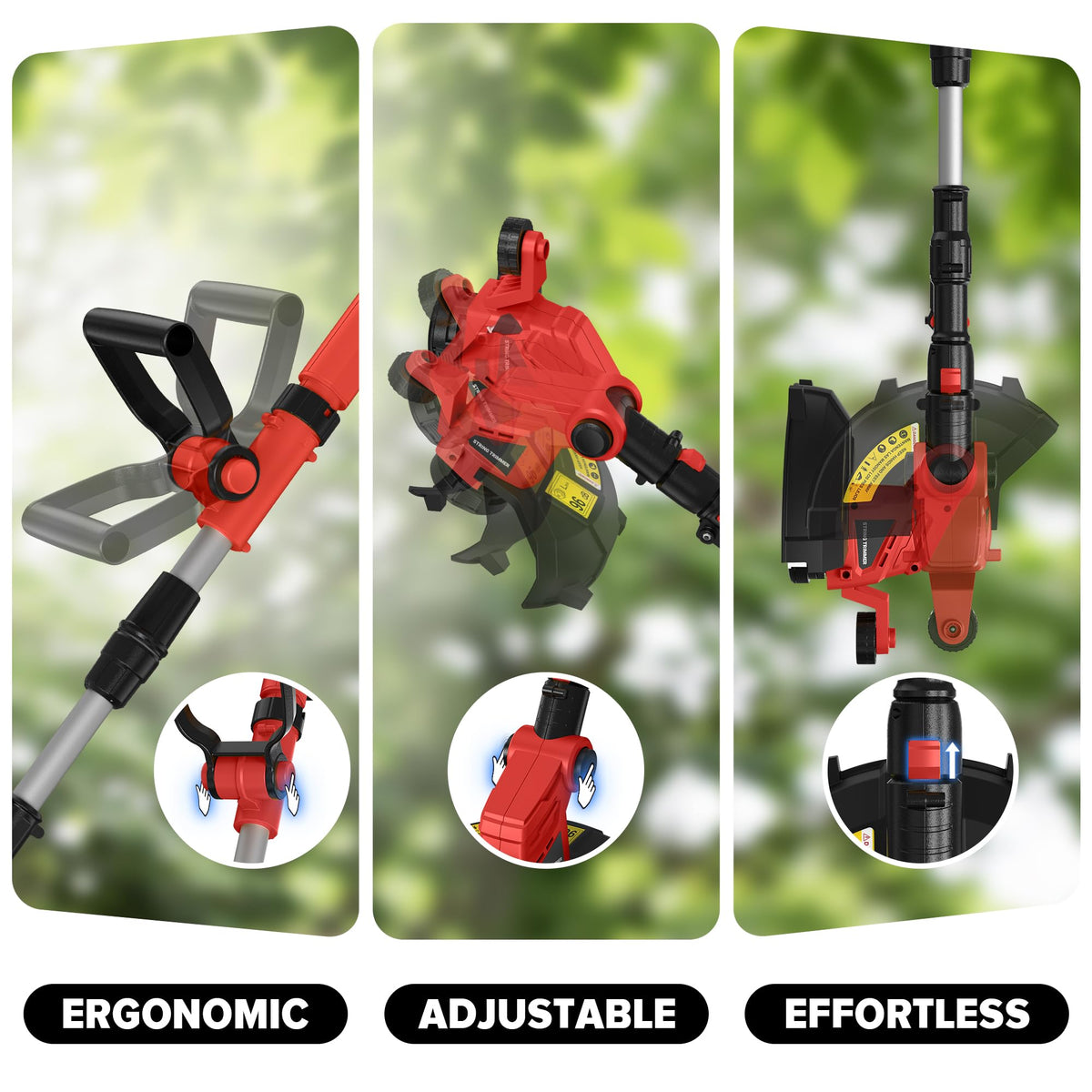 Worklife lightweight 3lb blower reduces fatigue during longer sessions.