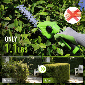 WORKPRO 2000mAh battery provides cordless operation with longer run time.
