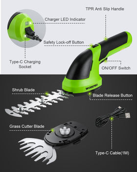 WORKPRO blade care tips help extend life and keep trimming smooth.