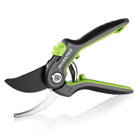 WORKPRO bypass pruning shear blades offer sharp, clean cuts for precise pruning.