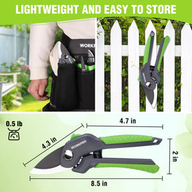 WorkPRO compact design ready for tool bag storage